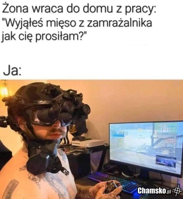 Mięso na obiad...