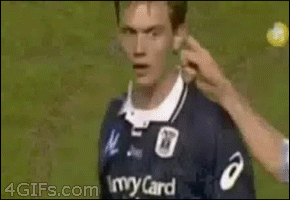 Naprawdę ostry faul...