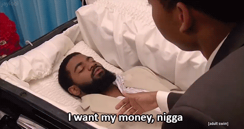 I want my money