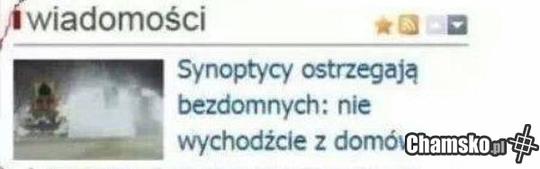 Uważajcie bezdomni!