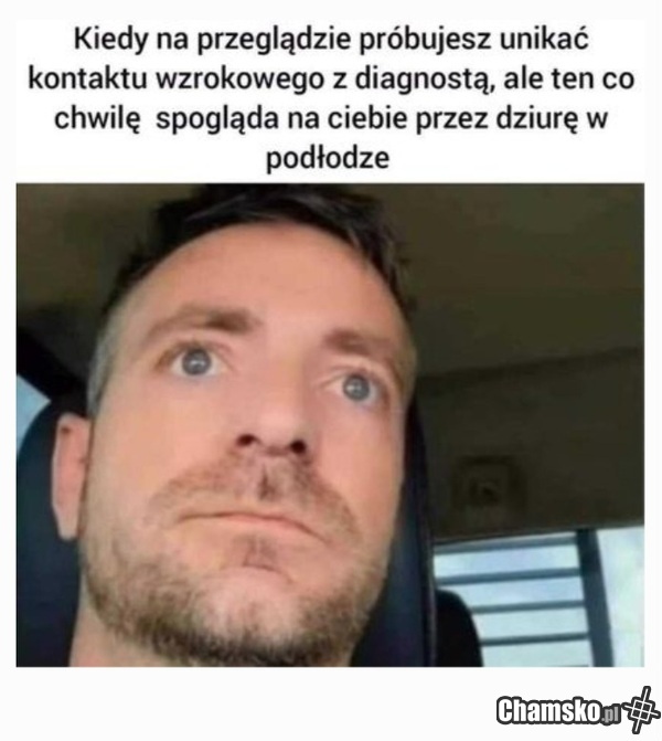 Da się takiemu pół litra i badania techniczne klepnie