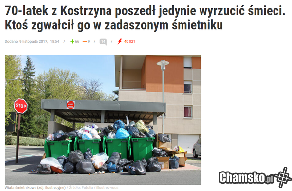 Dziwna historia...