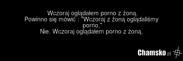 Porno z żoną