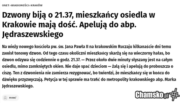 Niekomfortowa sytuacja w stolicy Małopolski