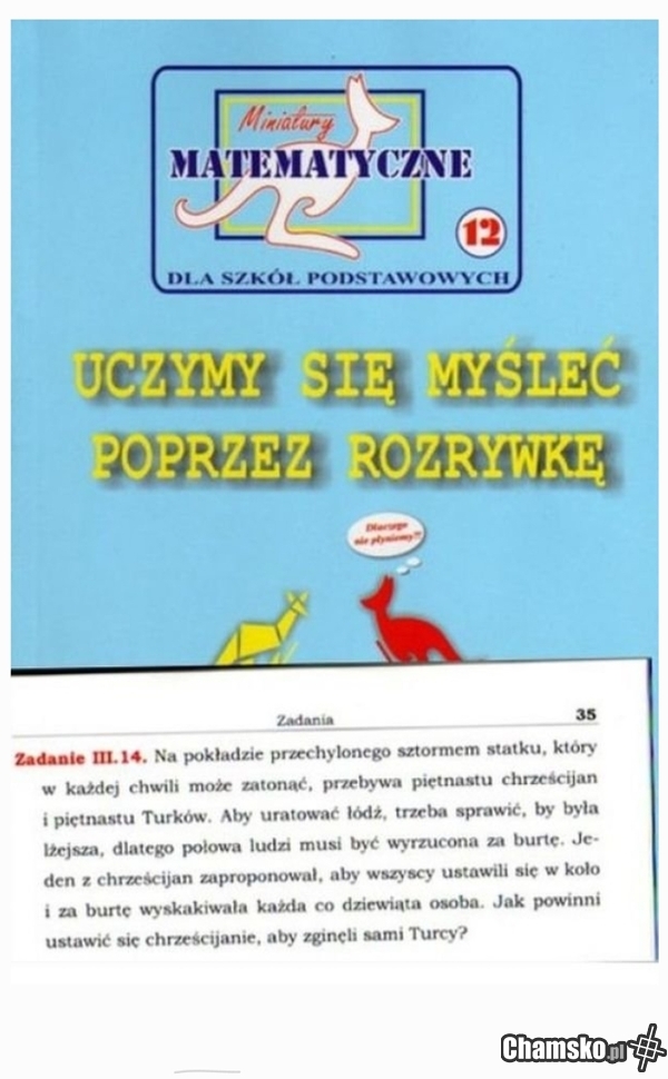 Takie tam zadanie na konkursie z matmy