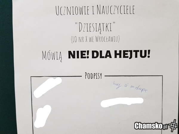Nie dla hejtu