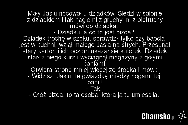 Pytanie do dziadka