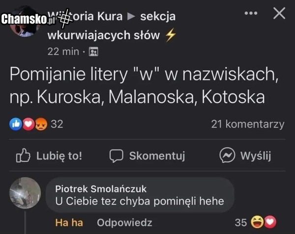 Pomijanie liter