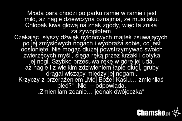 Sikanie w krzakach
