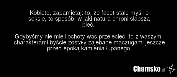 Pamiętajcie kobiety