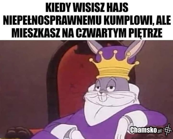 Gdy wisisz hajs