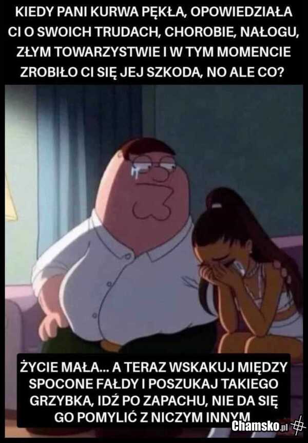 Biedna...