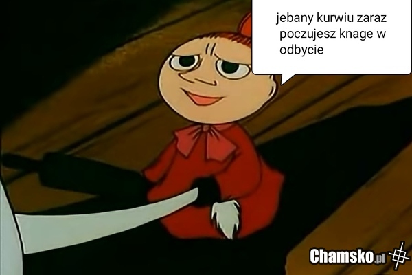 Kiedy wkurwia cię mumin