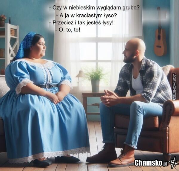 Nie sukienka i nie kolor. To tłuszcz pogrubia!