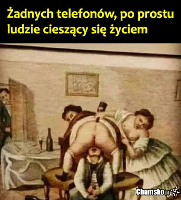 Ludzie cieszący się życiem