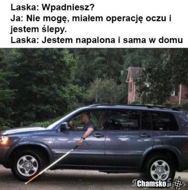 Reakcja typowego faceta