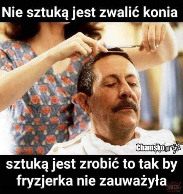 Zwalić konia.
