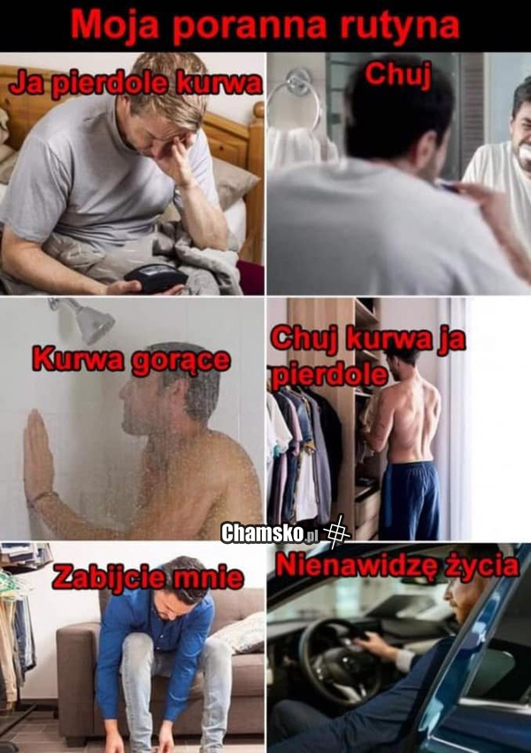 Poranna rutyna