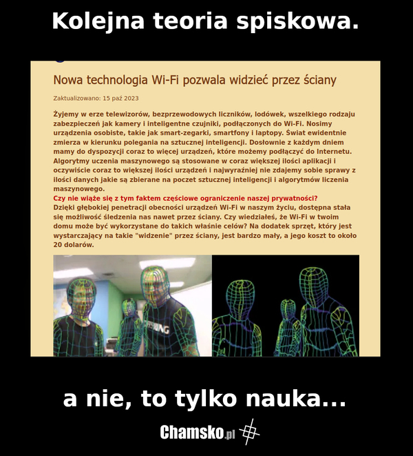 Zakładamy foliowe czapeczki