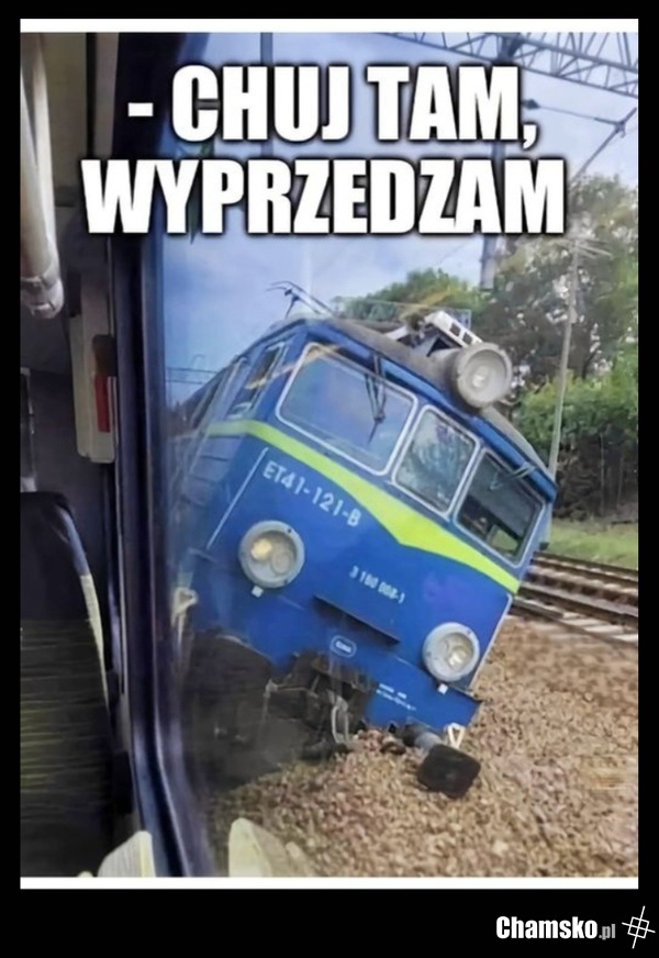 Suń się!