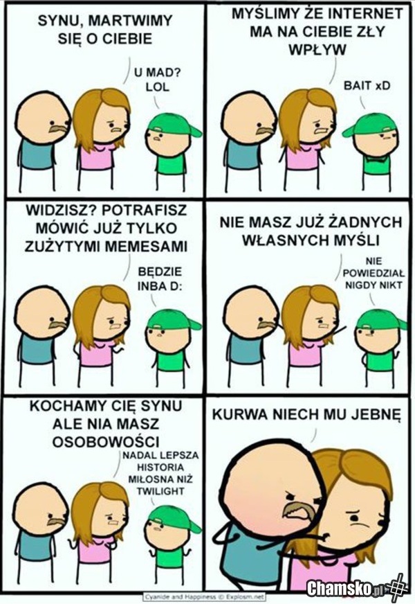 Syn debil