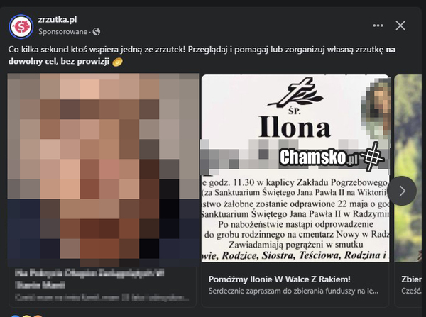 Zbiórka nie wypaliła