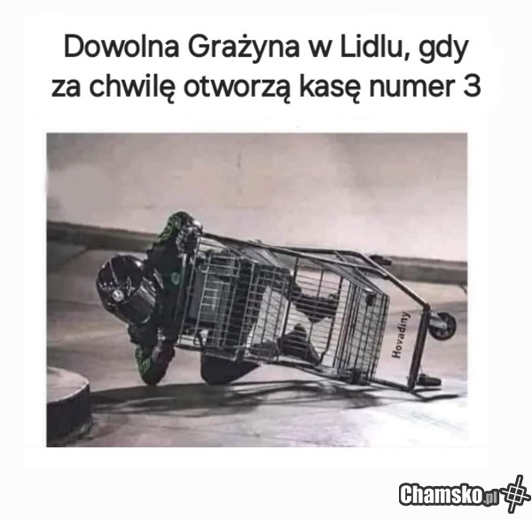 Grażyna w lidlu
