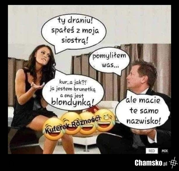 Rozkojarzony gość. Pomylił się...