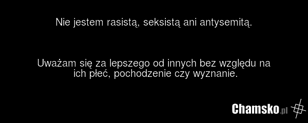 Nie jestem...