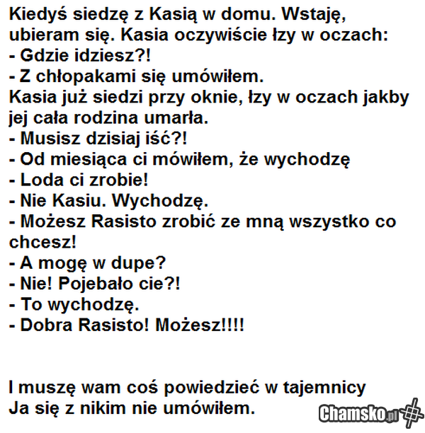 Kiedyś z Kasią.....