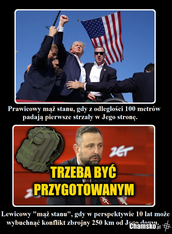 Trump vs Kamysz (admin usunał pierwszy wrzut :( )