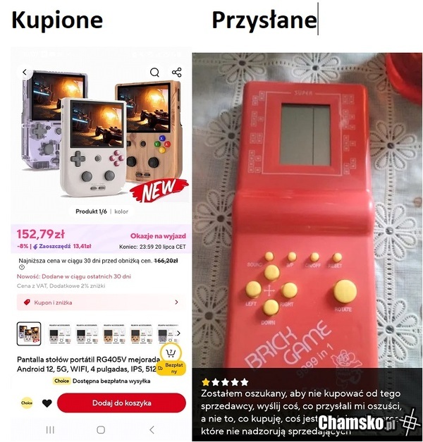 Chińskie zakupy (autentyk)