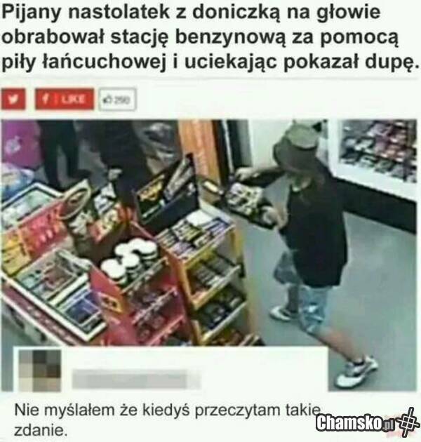 Kradzież na stacji