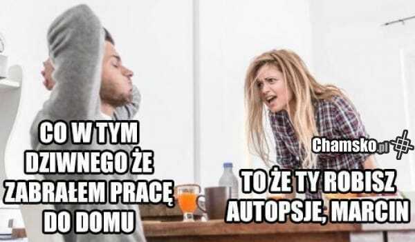 Zabieranie pracy do domu