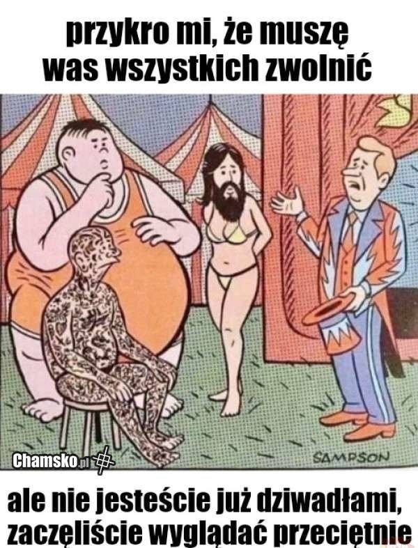 Dziwadła w cyrku