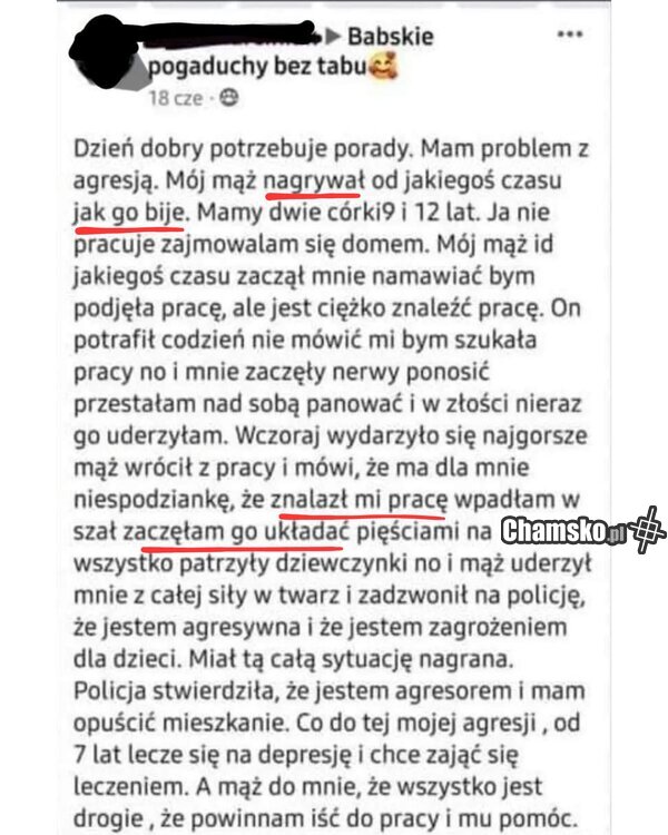 Problem z agresją