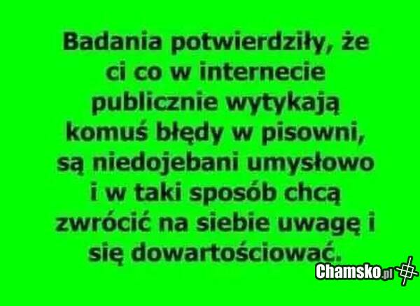 Wytykanie błędów
