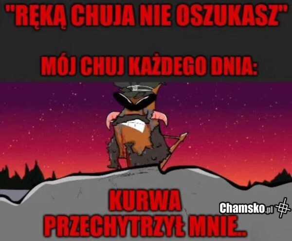 Ręką nie oszukasz...
