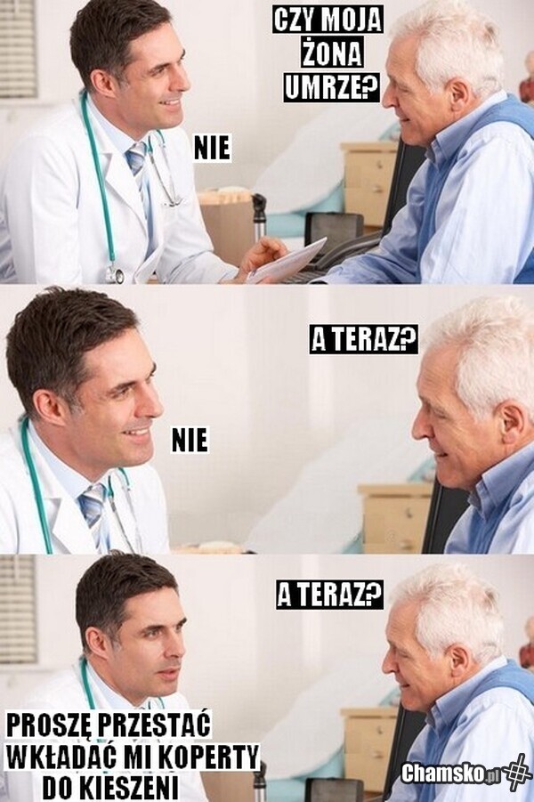 Czy żona umrze?
