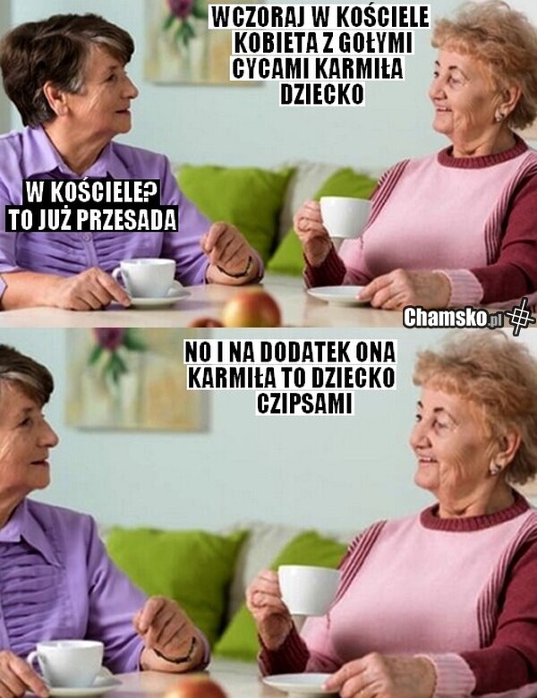 Karmienie w kościele