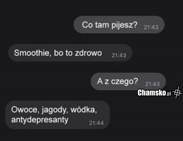 Zdrowy napój