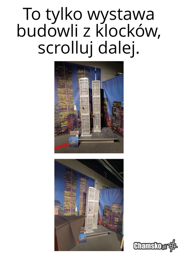 Tego dnia postanowiłem wrzucić zdjęcie jakichś klocków