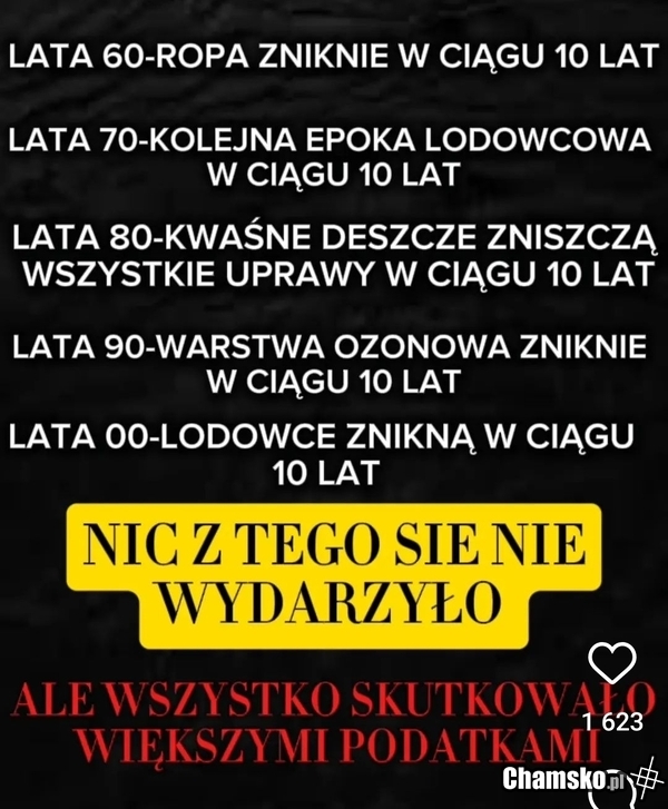 Przepowiednie z dupy