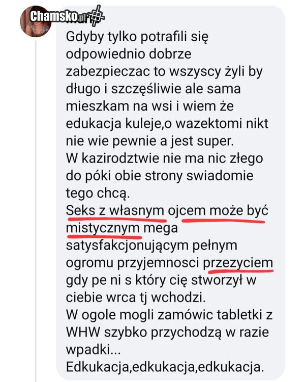 Ciekawe przeżycie