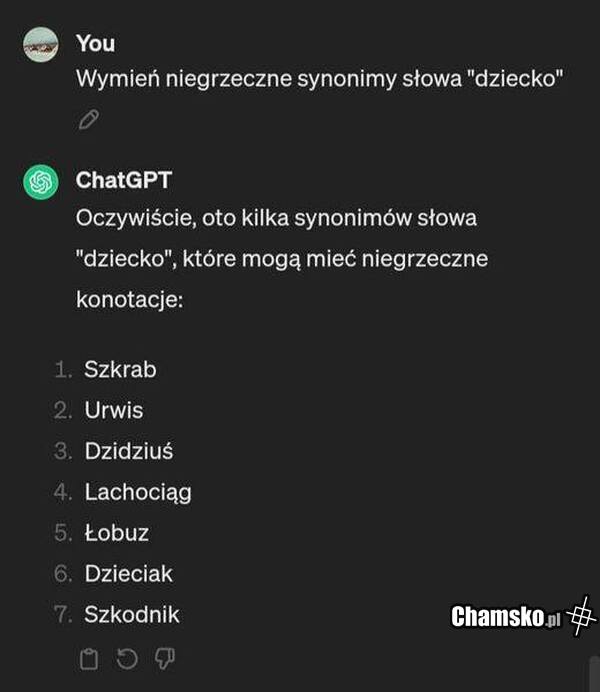 Synonim dziecko