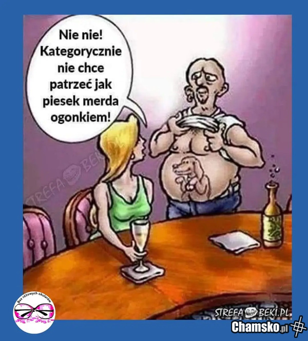 Patrz jak ogonem Merda