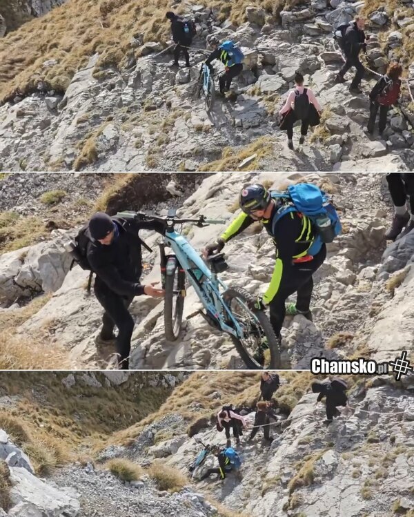 Gdy jesteś rowerzystą i postanawiasz wkurwić dosłownie każdego dlatego jedziesz na Giewont