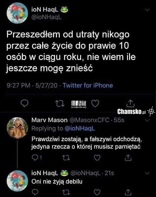 Fałszywi odchodzą...