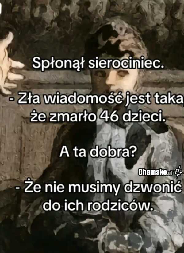 Dobra i zła wiadomość