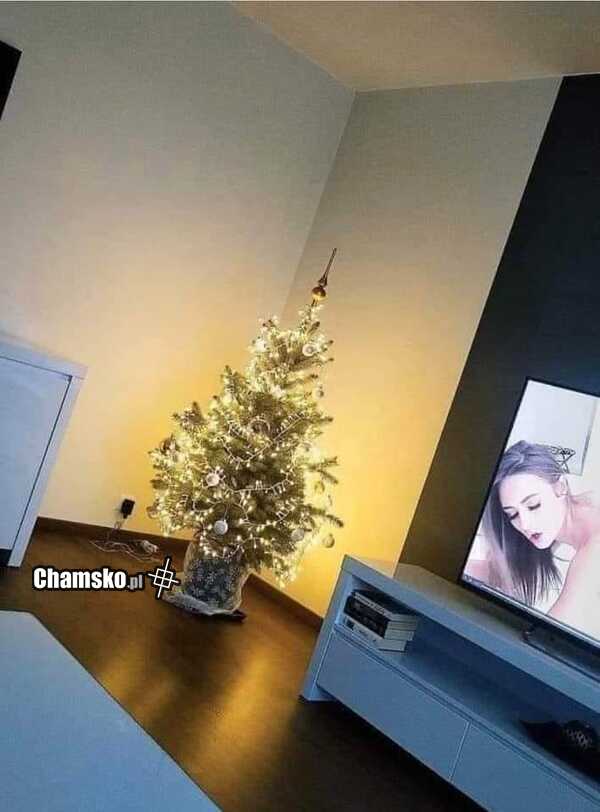 Choinka już ubrana